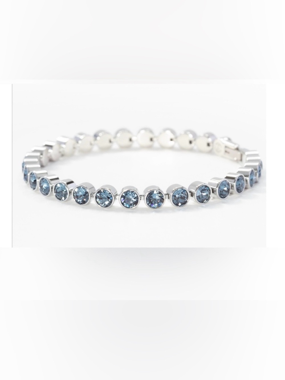 Touchstone Crystal by Swarovski, Mini Ice Bracelet, Denim Blue, New in Box
